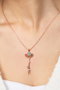 Heliophilia Silver Collar CK9174 Rosa